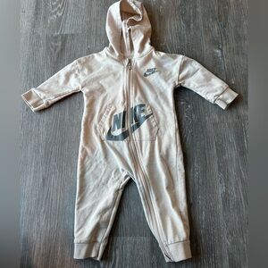 Nike baby one piece hooded outfit